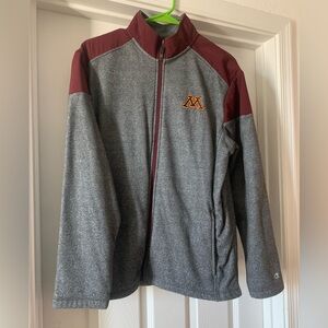Champion Heather Gray Athletic Top- Minnesota Gophers